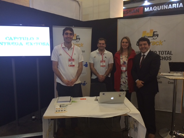 ProChile visita a Beetrack en la Expo Logística