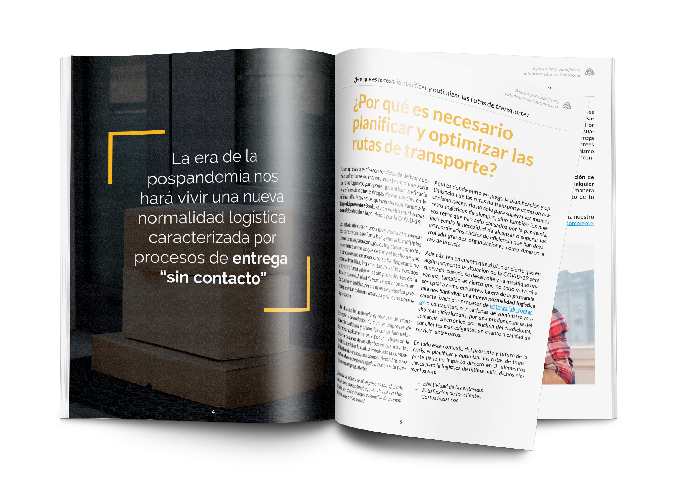 BEE - Planificación y optimización de rutas - Portada abierta