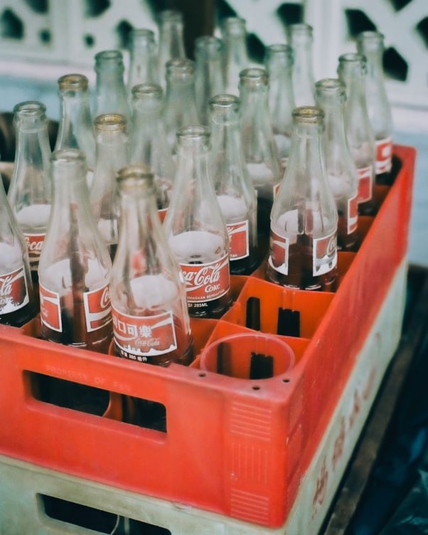 Logística de Coca-Cola interna externa inversa